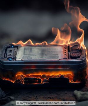 Battery Fire JB Recycling