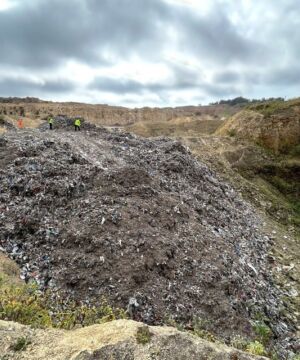 Illegal waste dumping in the North East