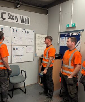 QC story wall