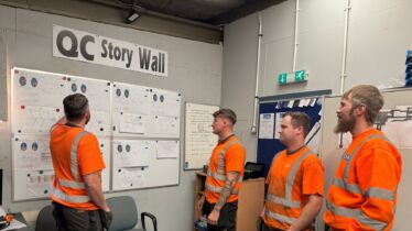 QC story wall
