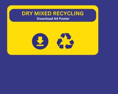 Dry Mixed Recycling Poster