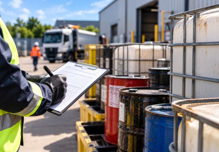 Hazardous Waste Regulations Inspection Yard