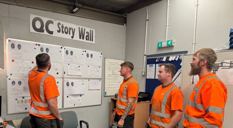QC story wall