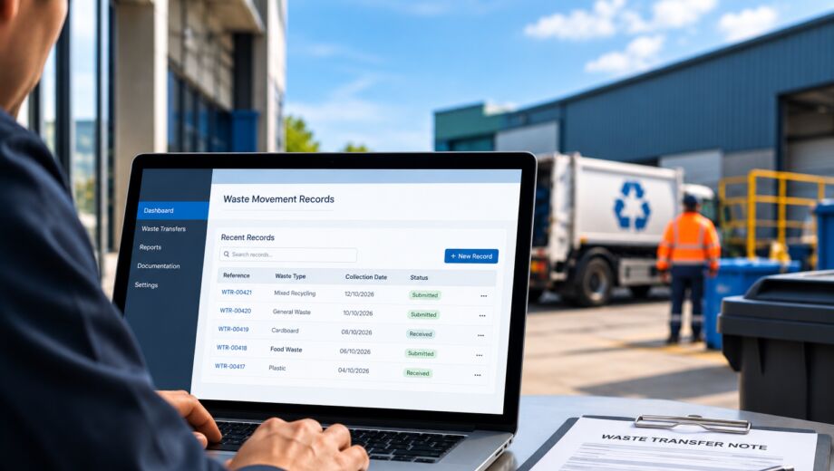 Digital Waste Tracking at the Recycling Yard